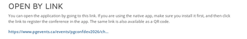 open link screenshot