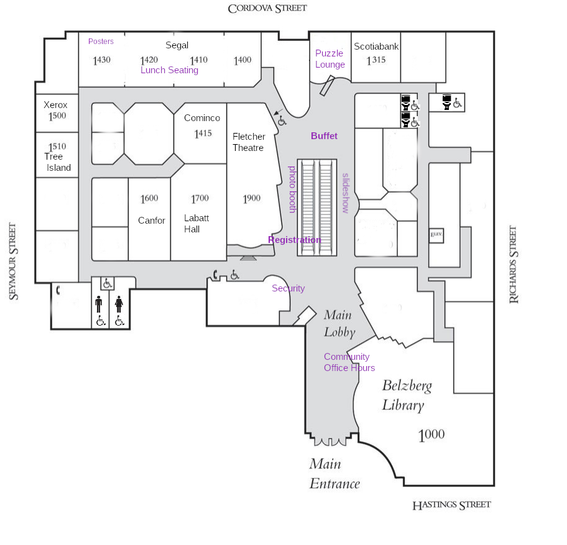 SFU Floor plan